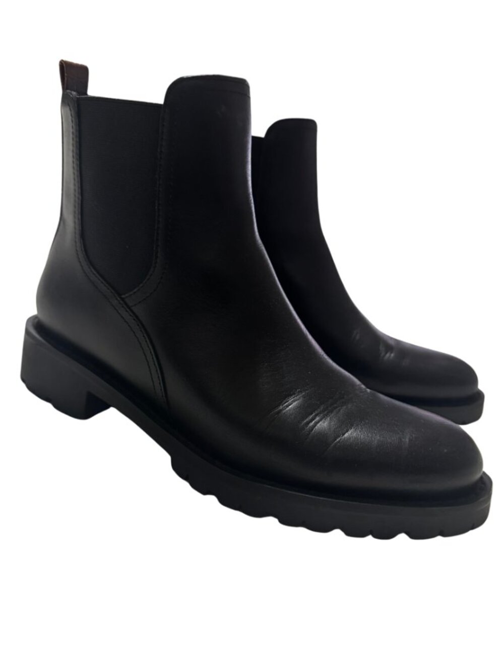 Sam Edelman Laguna Black Leather Chelsea Boots 6M